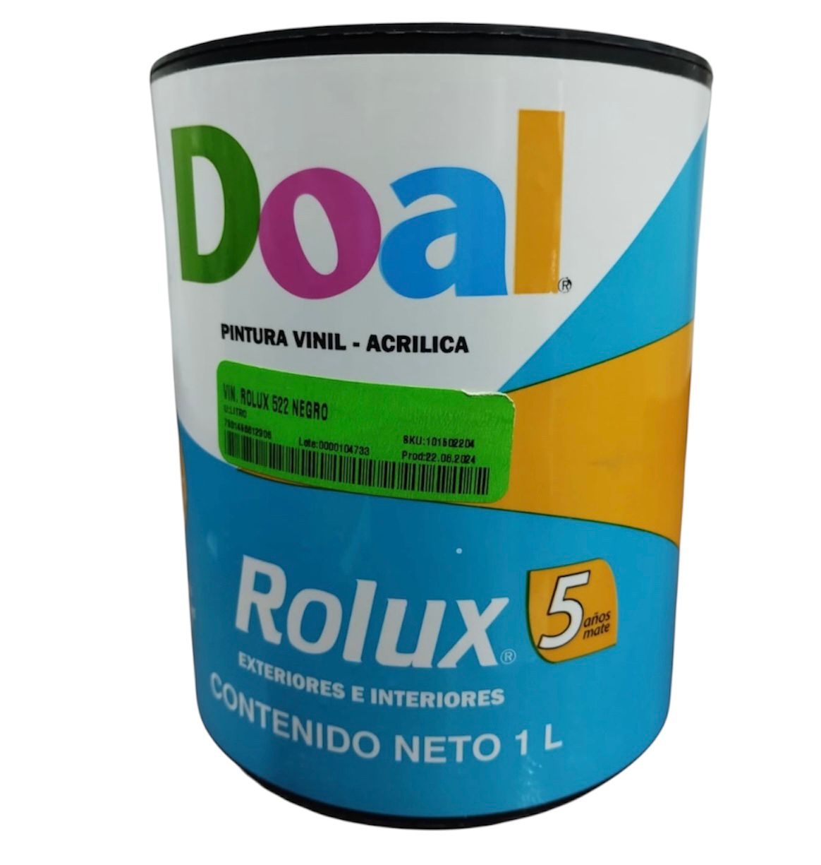 Pintura Vinilica Amarillo Paja 1lto